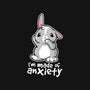 Bunny Anxiety-none memory foam bath mat-NemiMakeit