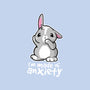 Bunny Anxiety-none memory foam bath mat-NemiMakeit