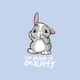 Bunny Anxiety-none basic tote-NemiMakeit