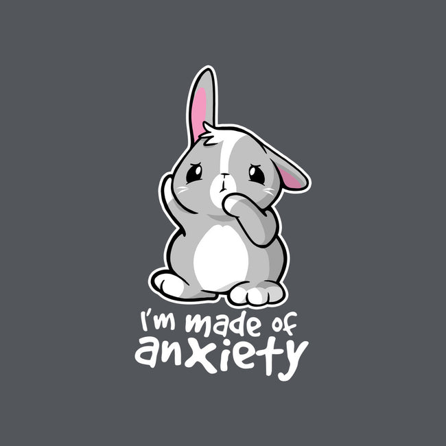 Bunny Anxiety-womens off shoulder sweatshirt-NemiMakeit