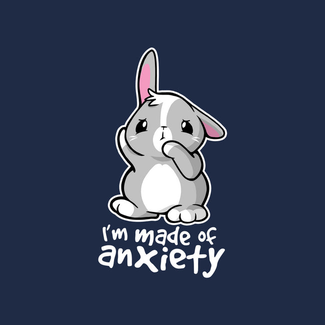 Bunny Anxiety-womens off shoulder sweatshirt-NemiMakeit