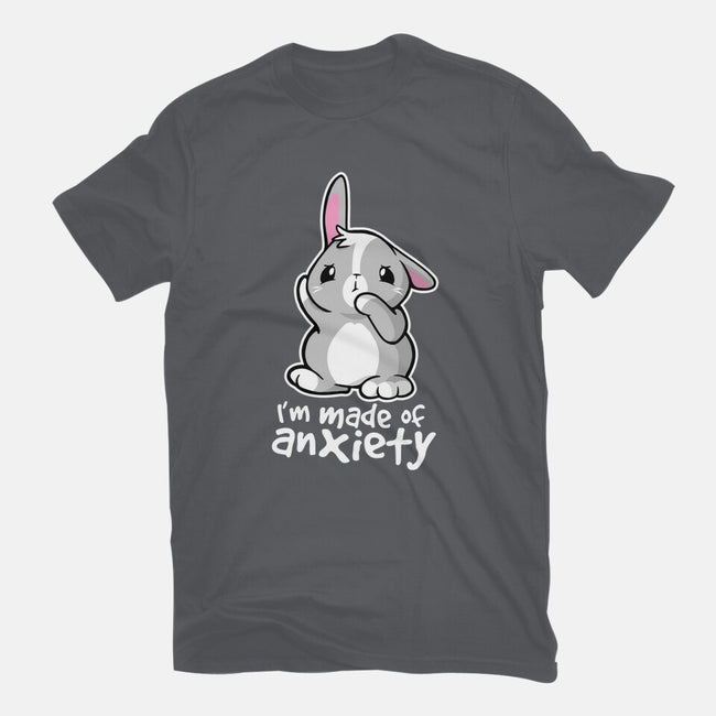Bunny Anxiety-unisex basic tee-NemiMakeit
