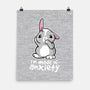 Bunny Anxiety-none matte poster-NemiMakeit