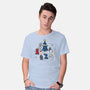 A Charlie Who Christmas-mens basic tee-Fishbiscuit