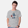A Charlie Who Christmas-mens basic tee-Fishbiscuit