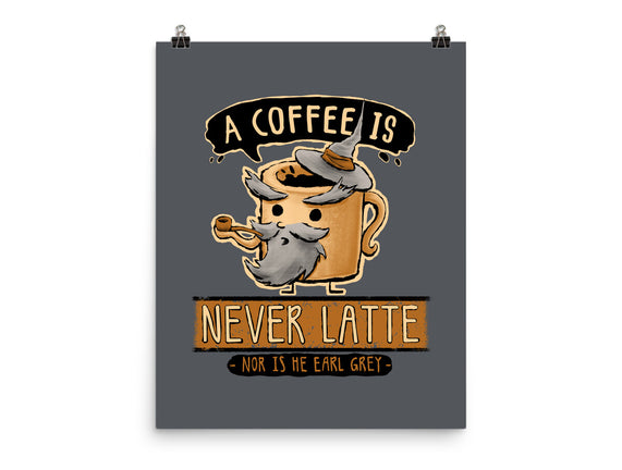 A Coffee is Never Latte