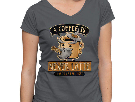 A Coffee is Never Latte