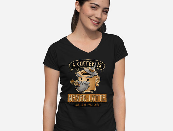 A Coffee is Never Latte
