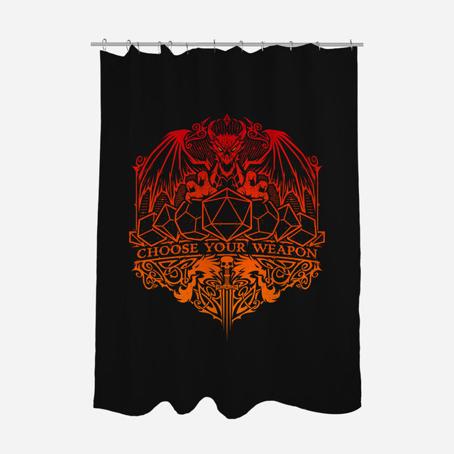A Critical Choice-none polyester shower curtain-StudioM6