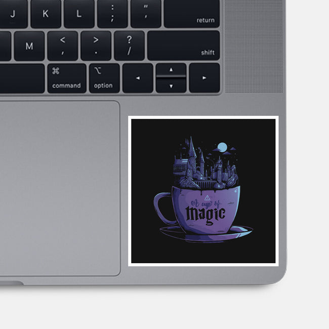 A Cup of Magic-none glossy sticker-eduely