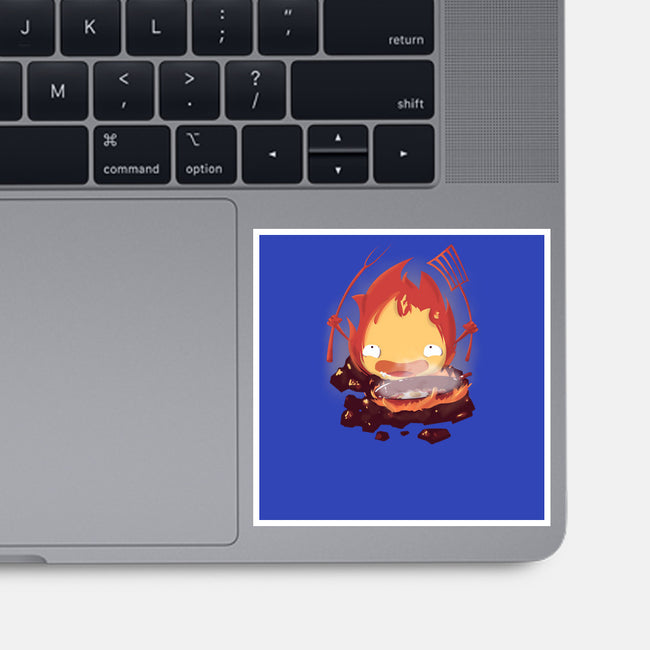 A Demon in the Kitchen-none glossy sticker-LithiumL