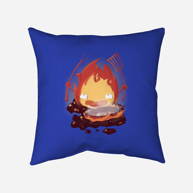 A Demon in the Kitchen-none removable cover w insert throw pillow-LithiumL