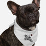 A Leaf on the Sumi-e-dog bandana pet collar-DrMonekers