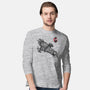 A Leaf on the Sumi-e-mens long sleeved tee-DrMonekers