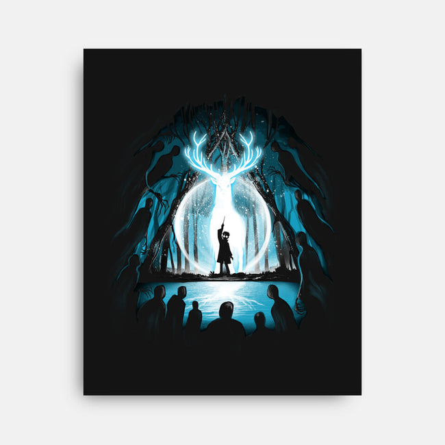 A Light In The Dark-none stretched canvas-alemaglia