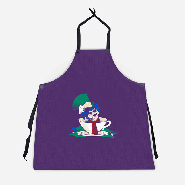 A Nice Cup of Tea-unisex kitchen apron-Mandrie