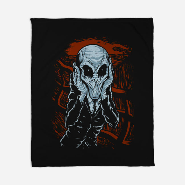 A Scream of Silence-none fleece blanket-jkilpatrick