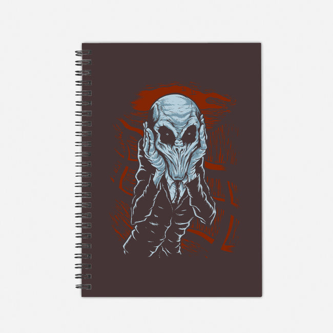 A Scream of Silence-none dot grid notebook-jkilpatrick