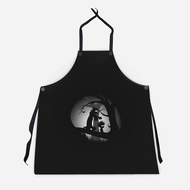 A Wrong Turn-unisex kitchen apron-perdita00