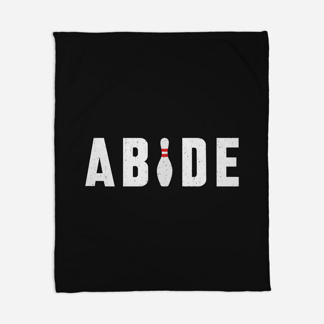 Abide-none fleece blanket-lunchboxbrain