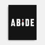 Abide-none stretched canvas-lunchboxbrain