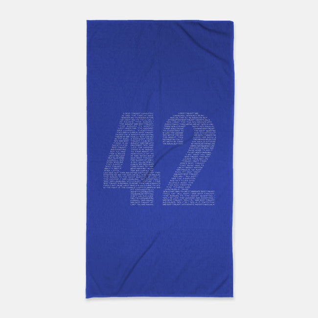 About 42-none beach towel-maped