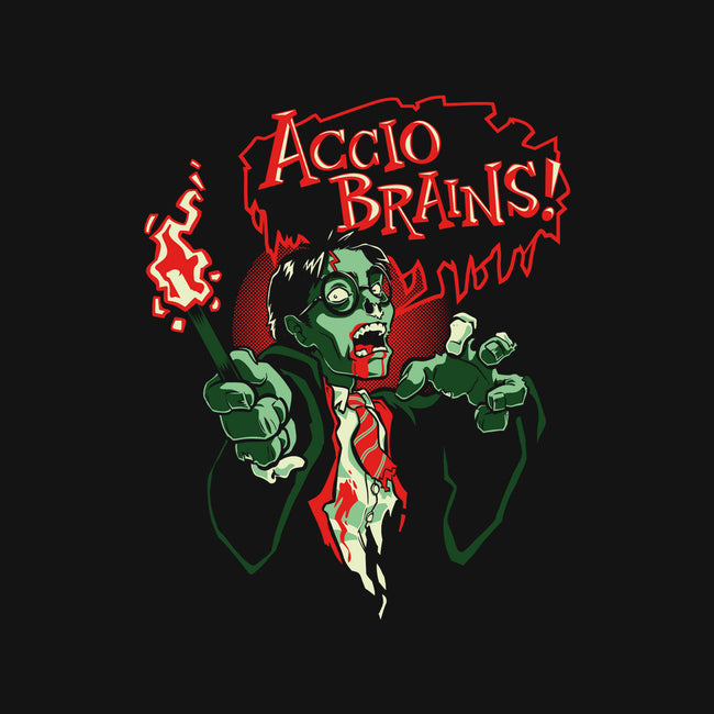 Accio Brains-none beach towel-Obvian
