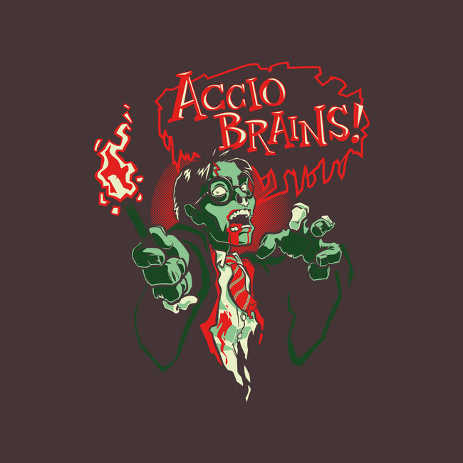Accio Brains-none beach towel-Obvian