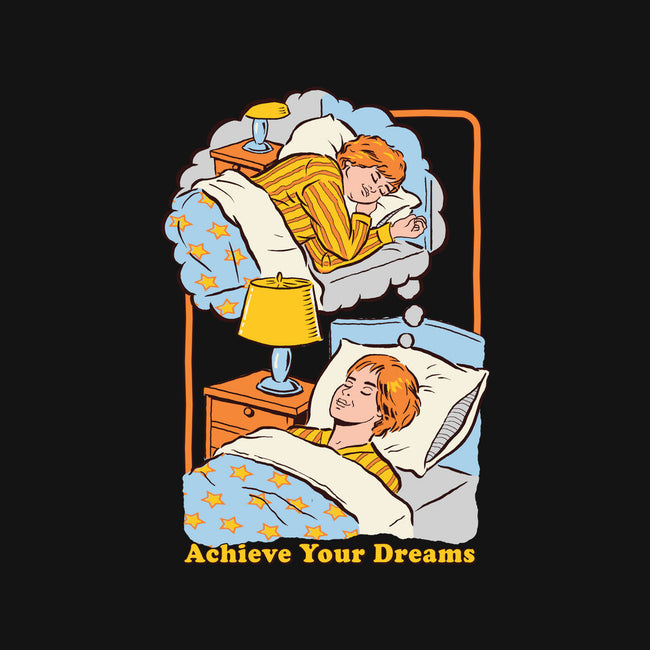 Achieve Your Dreams-none polyester shower curtain-Steven Rhodes
