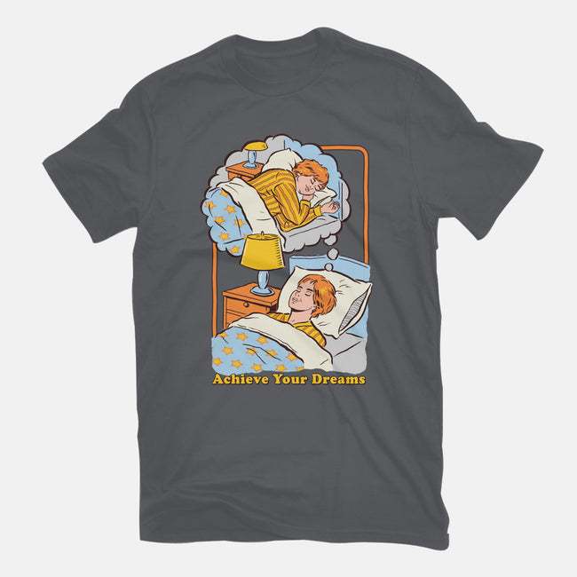 Achieve Your Dreams-mens heavyweight tee-Steven Rhodes