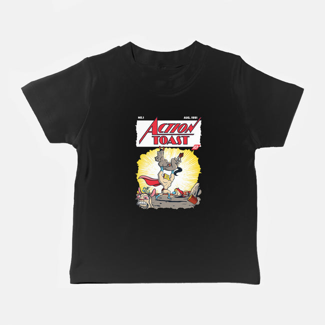 Action Toast-baby basic tee-hoborobo