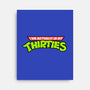 Actually In My Thirties-none stretched canvas-hugohugo