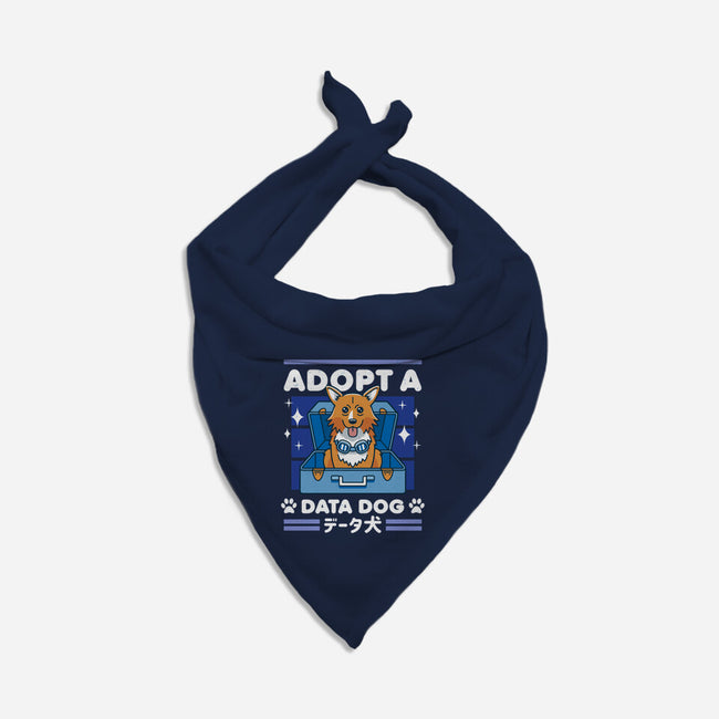 Adopt a Data Dog-cat bandana pet collar-adho1982