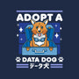 Adopt a Data Dog-none stretched canvas-adho1982