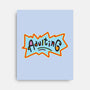 Adulting-none stretched canvas-FreshFleur