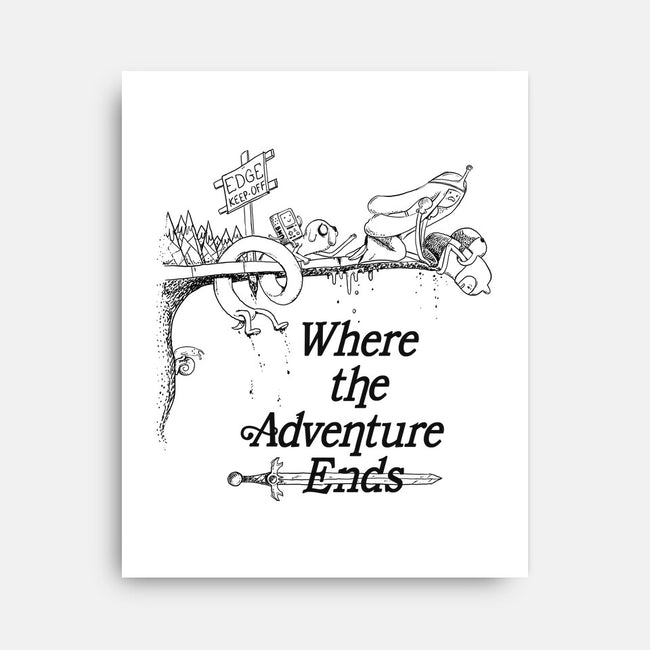 Adventure's End-none stretched canvas-Ste7en Lefcourt