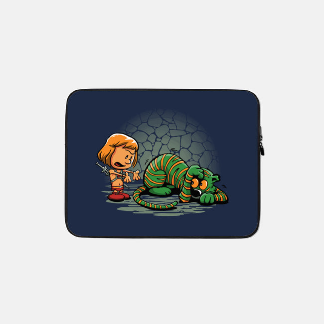 Afraid of Your Own Shadow-none zippered laptop sleeve-DJKopet