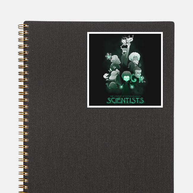 Ahead of Their Time-none glossy sticker-queenmob