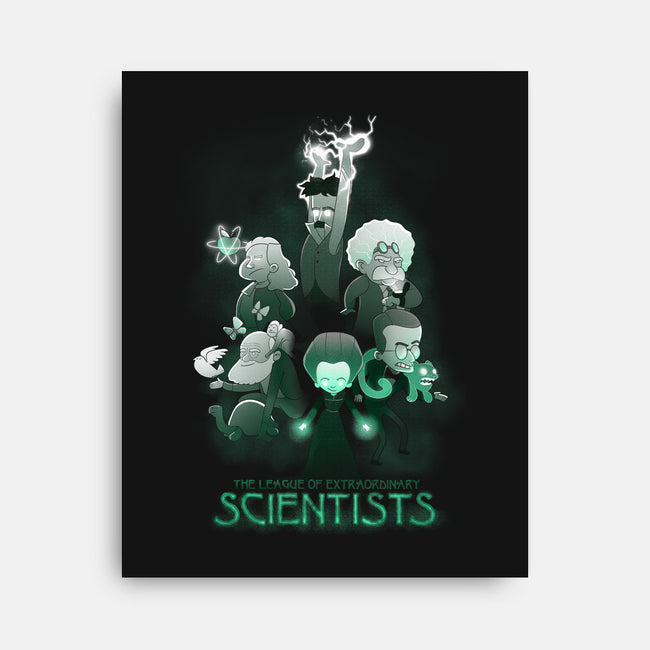 Ahead of Their Time-none stretched canvas-queenmob