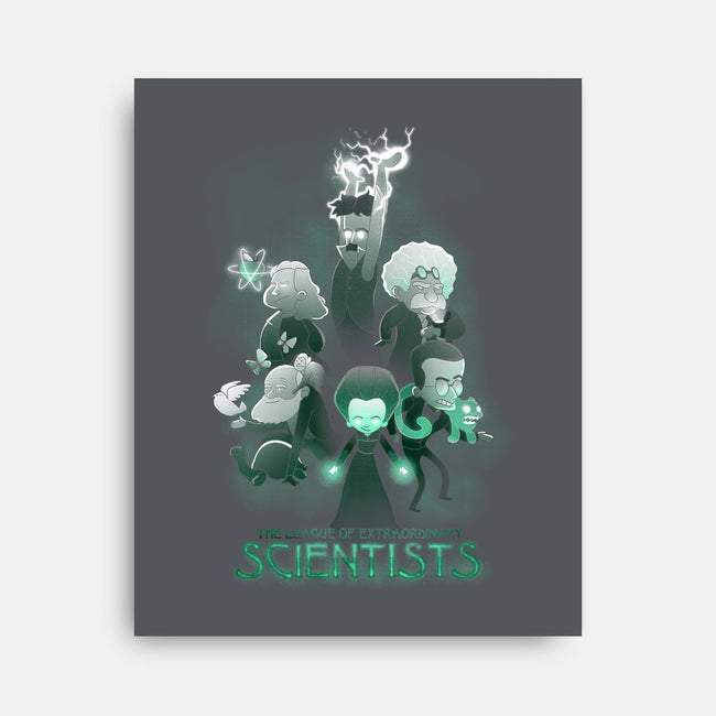 Ahead of Their Time-none stretched canvas-queenmob