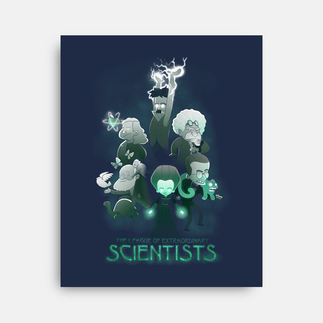 Ahead of Their Time-none stretched canvas-queenmob