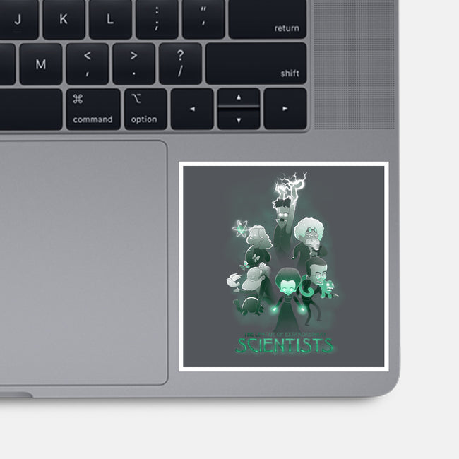 Ahead of Their Time-none glossy sticker-queenmob