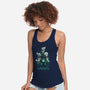 Ahead of Their Time-womens racerback tank-queenmob