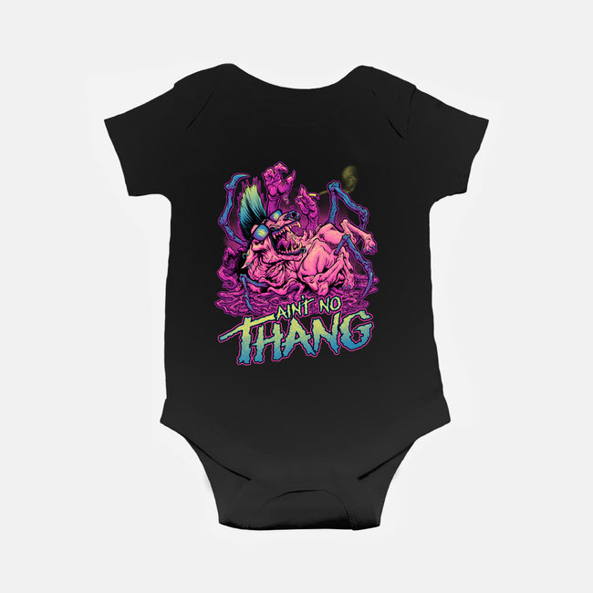 Ain't No Thang-baby basic onesie-BeastPop