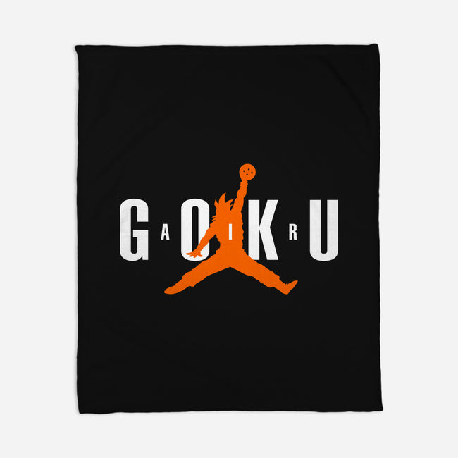 Air Saiyan-none fleece blanket-OtakuTeez