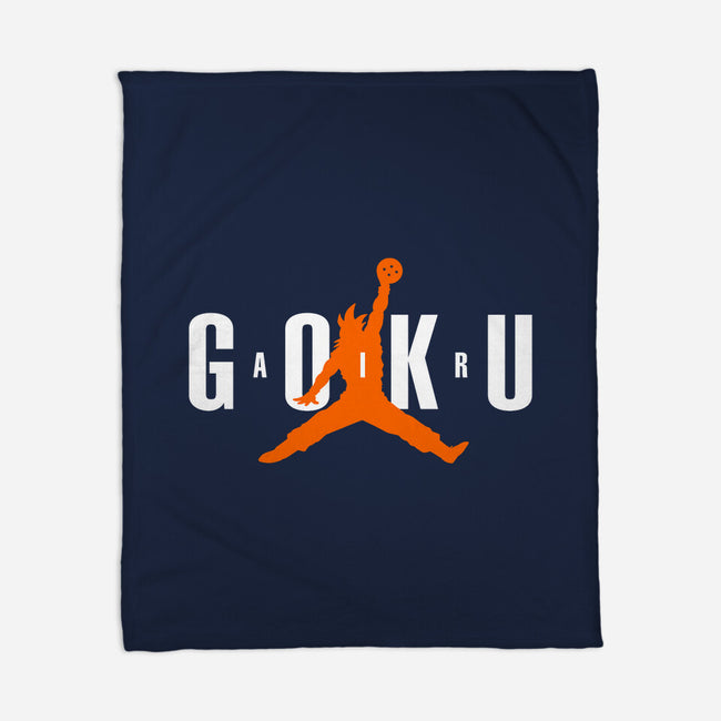Air Saiyan-none fleece blanket-OtakuTeez
