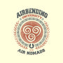 Airbending University-none removable cover w insert throw pillow-Typhoonic