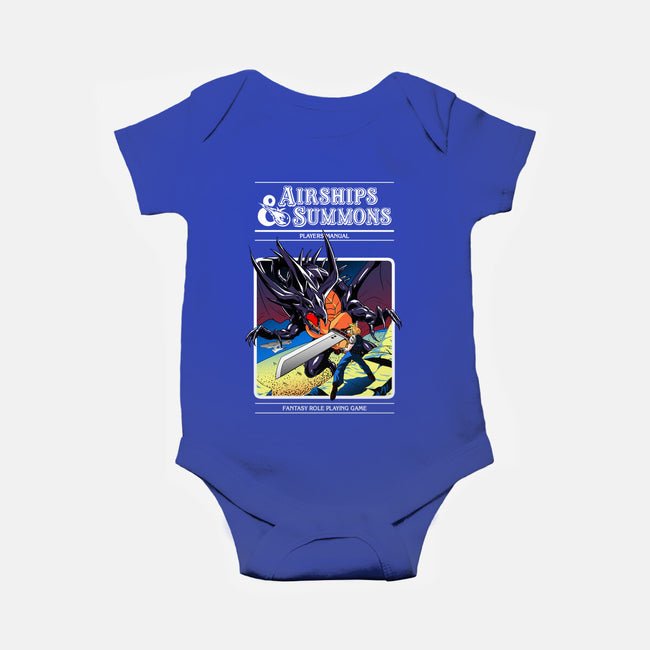 Airships & Summons-baby basic onesie-Coinbox Tees
