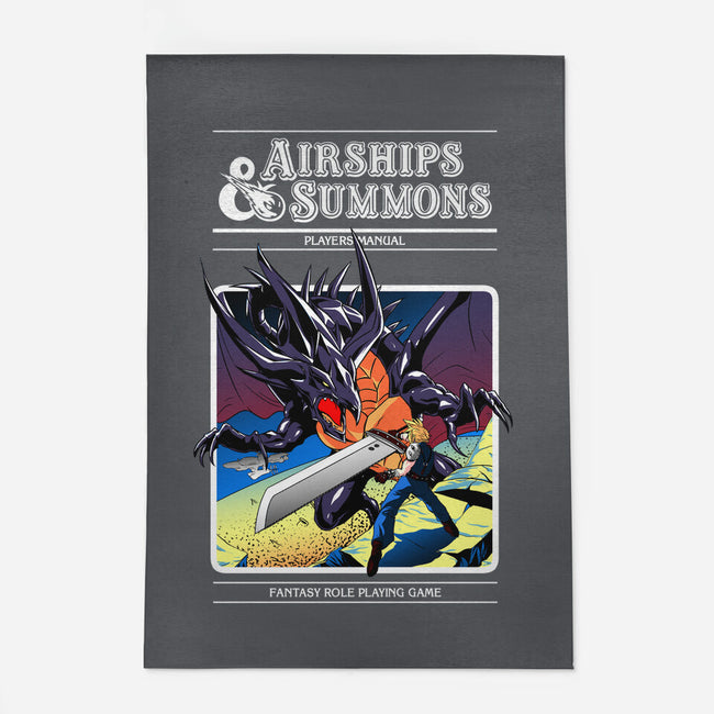 Airships & Summons-none outdoor rug-Coinbox Tees