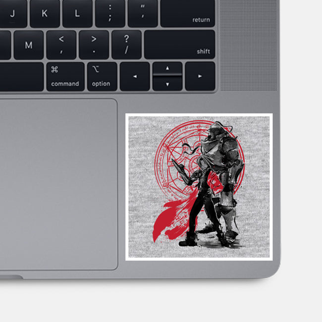 Alchemist Brothers-none glossy sticker-DrMonekers